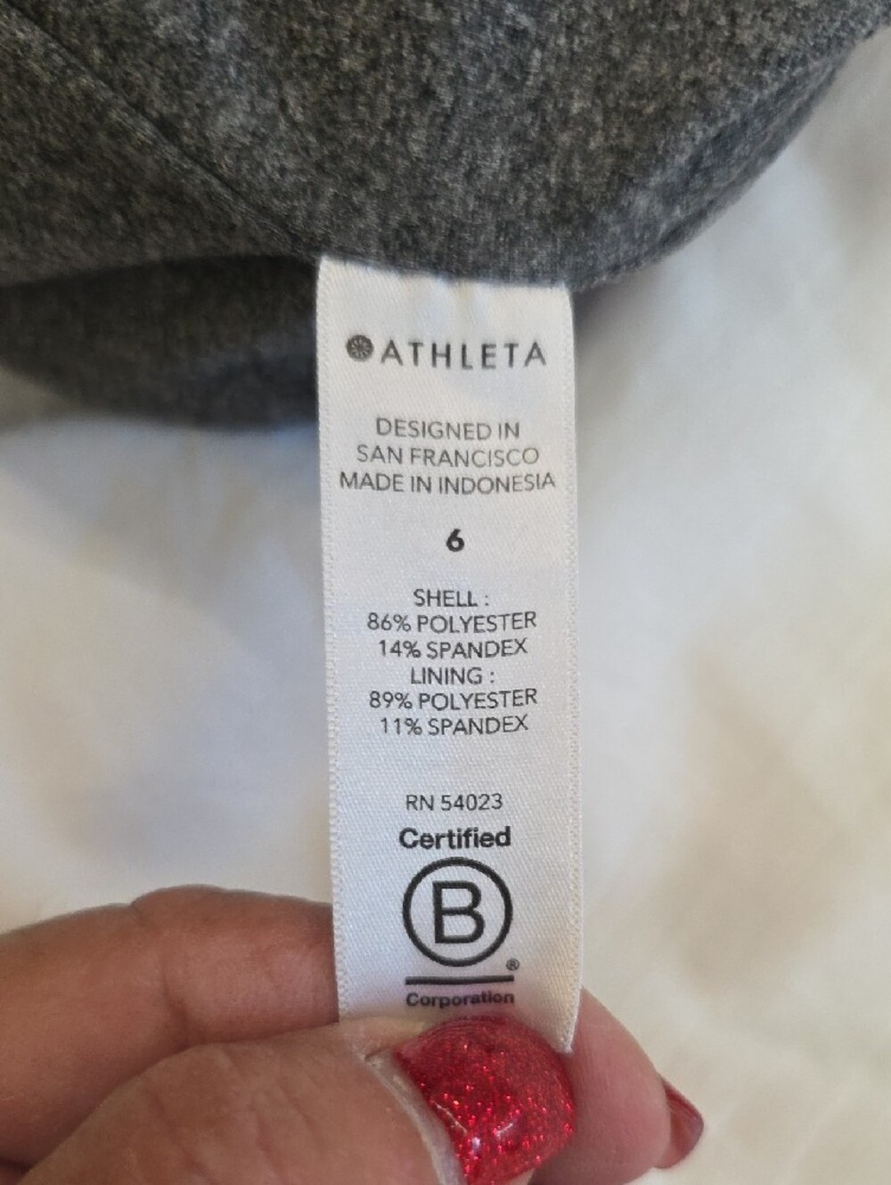 Athleta Brooklyn Lined Jogger Pants Black Women's Size 6 Travel Athleisure - Picture 7 of 12